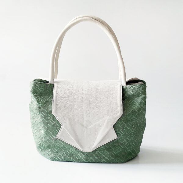 3. Olive green Dinnaro flap bag (2)